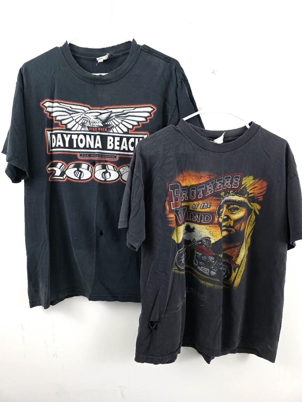 Bundle Daytona Beach Bike Week 2000 Y2K Vintage Biker Shirt Harley Davidson Tee